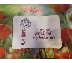 Stickserie ITH - Beauty Girls Tasche